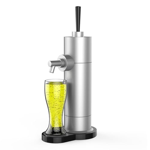 Dispensador de cerveza portátil con generador eléctrico de espuma para los amantes de la cerveza de barril en el hogar