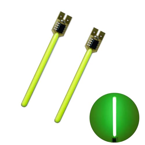 Image of DIY kit Streaming Lights 3v Waterproof led Beads Breathing Light Auto Meteor Light Festival Decoration Lights (Green Light 2 pcs.)