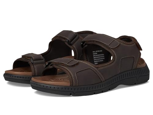 Nunn Bush Men's Laguna 3 Strap River Sandal Lightweight Adjustable and Comfortable Sport