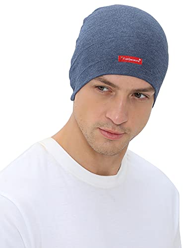 Image of FabSeasons Unisex Cotton Cap (WC48 Blue Free Size)