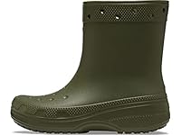 Crocs Unisex Adult Classic Boot, Army Green, US M10W12