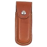 Material: 100% Leder MFH Fox Outdoor Messer-Etui aus Leder mit Heftlänge bis 11 cm (Braun)