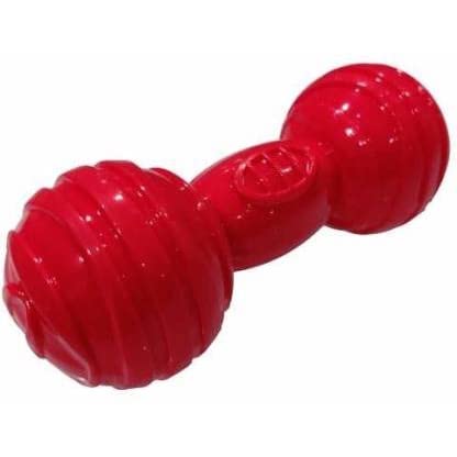 Set Petv Dumbbell Rubber Squeaky Toy for Dog (Color May Vary) (B09WZ9H154) Amazon Price History, Amazon Price Tracker