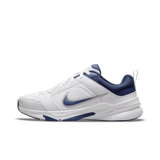Nike Herren Revolution 6 Next Nature Running Shoe, Midnight Navy/White-Obsidian-Ashen Slate, 49.5 EU 2 Nike Herren Defy All Day Training Shoe, White Midnight Navy MTLC Silver, 42 EU
