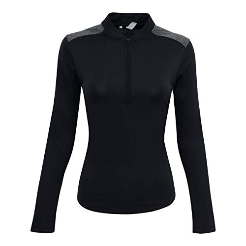 Under Armour Women's Valor 1/2 Zip Pullover Black M