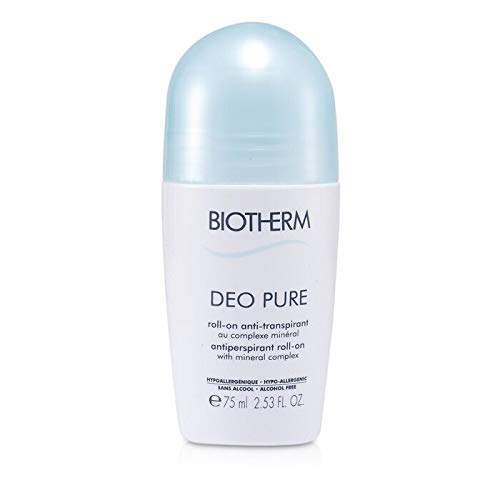 BiothermBiotherm Deo Pure Antiperspirant Roll 75 ml, Pack of 1