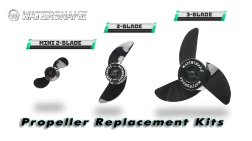 Watersnake Propeller-Set mit 2 Flügeln für Schleppmotoren