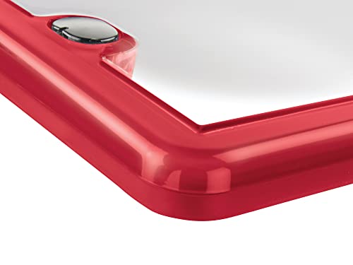 Weathertech 8ALPCC1 Clearcover License Plate Cover And Frame, Red thumb #4