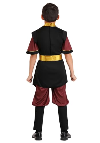 Disfraz completo de príncipe Zuko para niños miniatura 2
