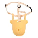 PRETYZOOM 小型犬用可能ペット口輪 噛み防止 舐め防止 軽量プラスチック製 犬の無駄吠え抑制 マズル 快適フィット