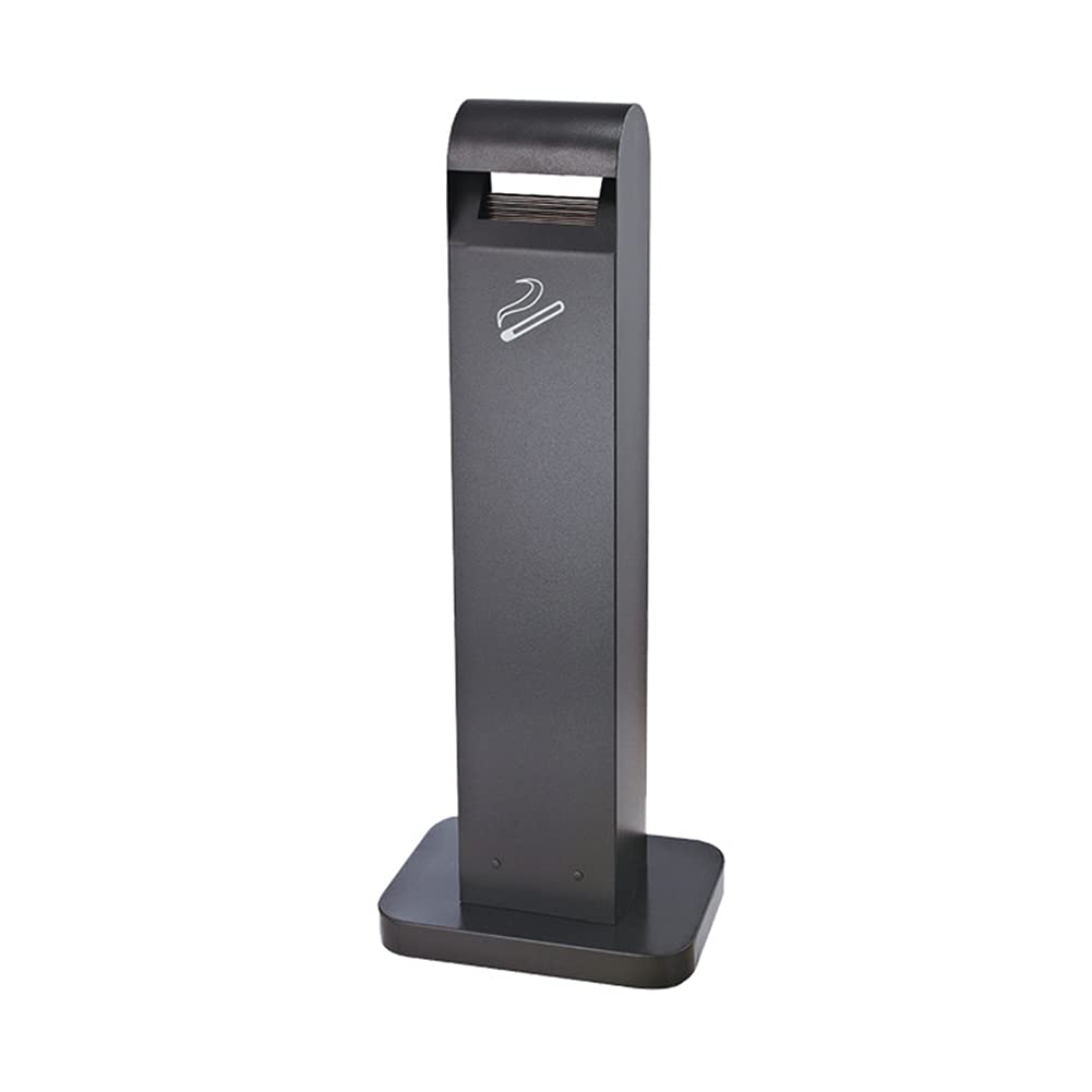 ashtray， Outdoor Standing Ashtray Metal Commercial Ash Tray for Shopping Mall, Hotel, Park, Airport Cigarette Butt Trash Can