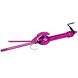Mini Hair Curler Curling Tong Small Barrel Curling Iron Ceramic Curling Wand with Clips LCD Display Temperature Control Curling Curler for Women Men Kids Using Dual Voltage