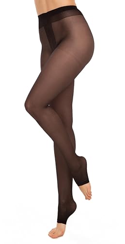 GLAMORY Toeless 20 Collant fine Toeless Nero M