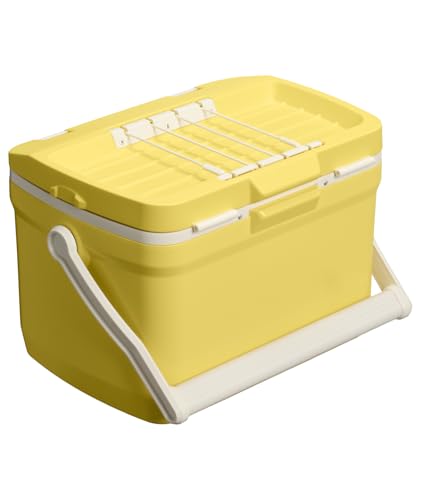 Image of Stanley Adventure Outdoor Cooler 16 qt | Heavy Duty Outdoor Camping Cooler with Easy Carry Top Handle | BPA-Free | Daffodil