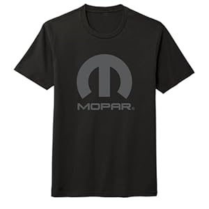 Mopar Official Licensed Blackout Men’s T-Shirt – Premium Cotton Tee for Dodge Jeep Chrysler Ram Enthusiasts