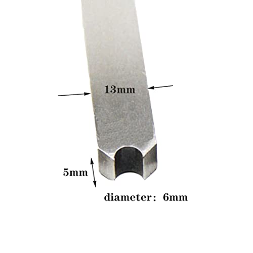 Herramienta de tornear de acero rápido para madera 6mm miniatura 3
