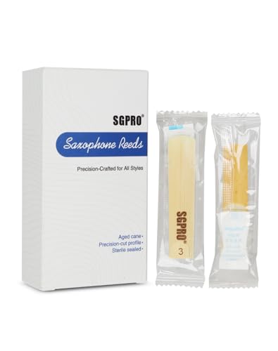 Anches saxophone vibrantes et faciles à jouer lot de 10 SGPRO