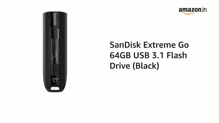 sandisk extreme go usb 3.1 64gb flash drive