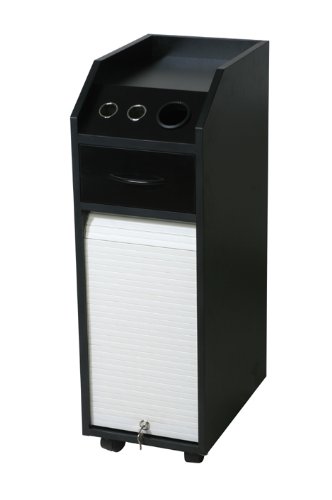 Locking Rolling Perm Beauty Salon Cart Trolley Garbo