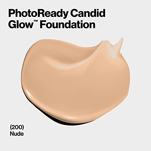 Revlon PhotoReady Candid Glow Moisture Glow Anti-Pollution Foundation, Longwear Sheer-Medium Coverage mit Glow Finish, 200 Buff, 22 ml – Ansicht 2