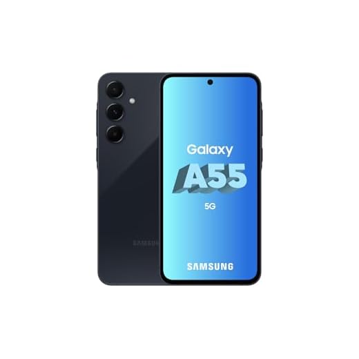 Samsung Galaxy A55 5G 128GB Smartphone 8GB RAM Unlocked Dual-Sim-Free - Navy A