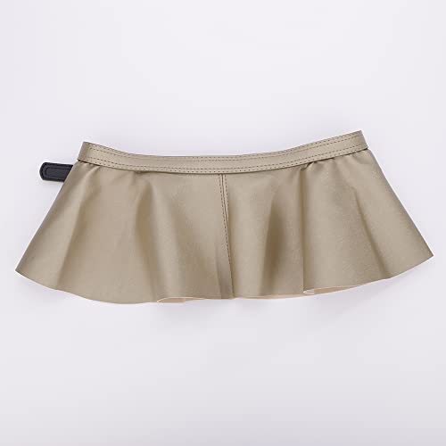 Jumwrit Pu Leather Waist Belt Fashion Dress Belt for Women Adjustable Skirt Belt with Buckle Elegant Wrap Wide Cinch for Dress Solid Color Corset Belt Waistband(Style 1)4