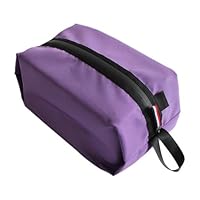 Shoe Bags for Travel, Portable Shoe Storage Bag, Unisex Travel Shoe Bag, Gym Sport Shoe Pouch, Home Storage Solutions, Travel Friendly (Purple)