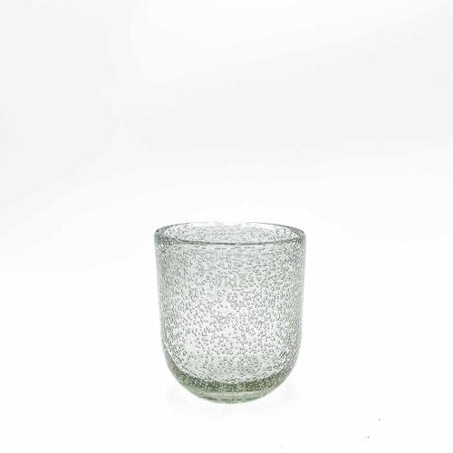 DutZ Vase, Clear Bubbles (H14 D12)