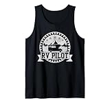 Photo Gallery rv pilot - road trip campeggio vintage outdoor camper regalo canotta Photo Gallery rv pilot - road trip campeggio vintage outdoor camper regalo canotta