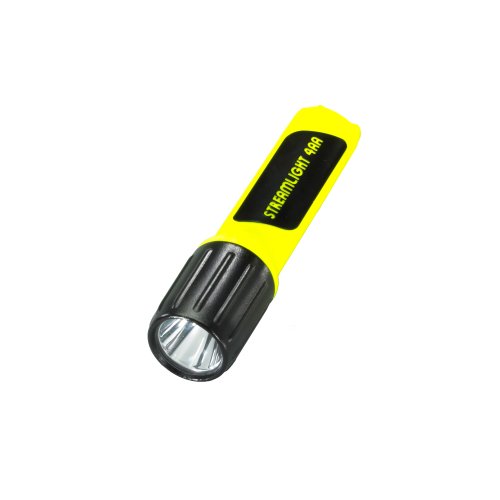 Streamlight 68244 ProPolymer C4 Lux LED Flashlight, 4AA (Included), Yellow