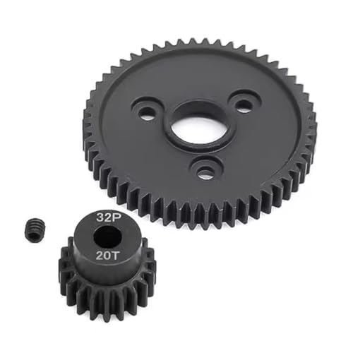 Kit d'engrenages acier moteur module 0,8 20T alésage 5mm pièce Huanqi 727 Big E S