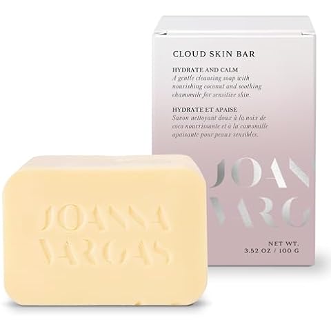 Joanna Vargas Bar Cloud Bar Soap for Women - Face Soap With Vegetable Glycerin for Skin - Nourishing Shea Butter Soap Bars for Glowing Skin - Natural Soap Bar With Glycerine for Soft & Supple Skin Cover