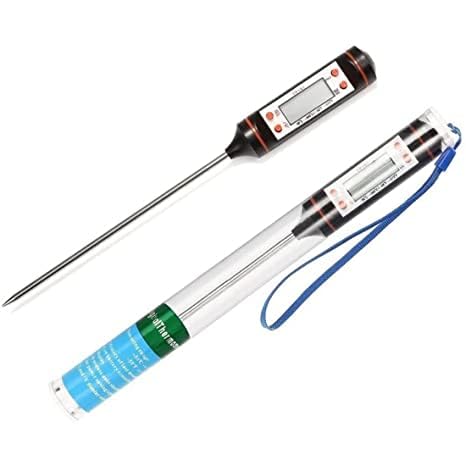 Image of MCP Healthcare Digital Food Temperature Meter and Digital Fridge Temperature Meter With hold & Multi- Function Portable Pocket LCD Thermometer For Indoor and Outdoor Meter