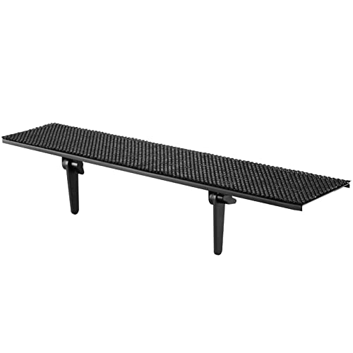 Bracwiser No Drill TV Top Shelf 24 inch Wide Monitor Top Mounting Bracket Platform Holds Speaker, AV...