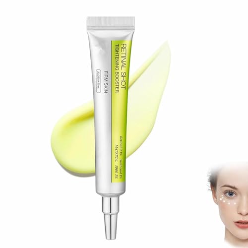 Retinal Shot Tightening Booster,Retinal Shot Potenciador Reafirmante,Serum Retinol Facial,Sérum Retinol Antiarrugas,Potenciador de Hidratación Reafirmante,Repara y Reafirma,para Todo Tipo de Piel,15g