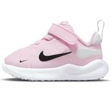 NIKE Jungen Unisex Kinder Revolution 7 (TDV) Niedrig, Pink Schaum Schwarz Summit Weiß Weiß, 22 EU