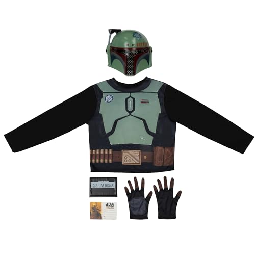 Jazwares Costume Play 70336 Star Wars The Mandalorian Official Youth Dress-Up Box - Tops, Gloves And Masks Of The Mandalorian, Boba Fett And Stormtrooper Multi thumb #2