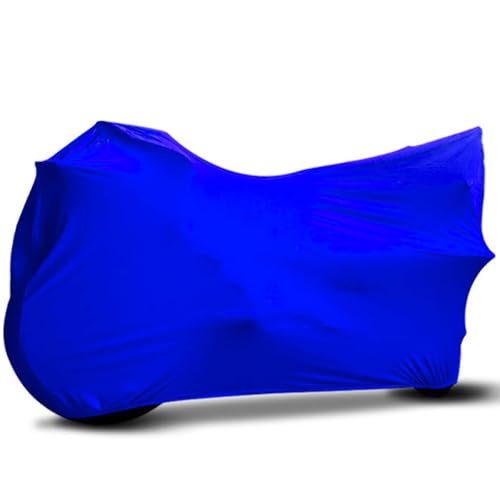 WWITH Funda para Moto para Honda NT 700V (2006-2012), Cubiertas de Tela elástica Motocicleta, Protector UV, Cubierta a Prueba de Polvo,B Blue