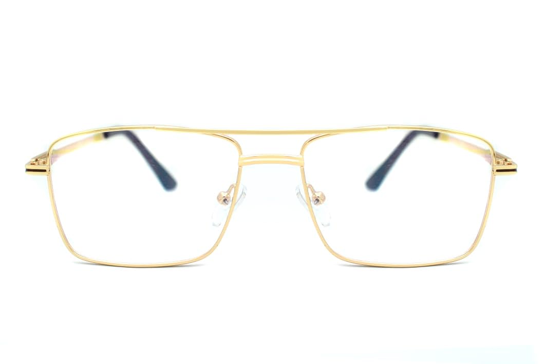 Posh EyewearNon-Prescription Rectangular Eyeglass Frame - Classic Eyewear for Men - Timeless Fashion for All Face Shapes - Durable & Stylish Glasses