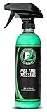 ExoForma Wet Tire Dressing Spray - Extremely High Shine Tire Dressing for That Wet Look - No Sling, Non-Greasy Silicone Formula with UV Protection - Easy to Apply, Minimal Cure Time - 16 fl oz