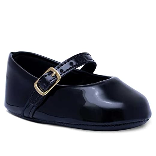 Sapatilha Bebe Pópidi Infantil Menina Basica 01.10 (Preto, BR, Bebê, Alfa, M)