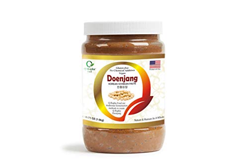 Q-rapha premium korean doenjang (soybean paste), gluten-free non-…