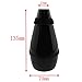 E-outstanding Trumpet Silencer Black Lightweight ABS Trumpet Straight Practice Cup Mute Silencer for Jazz