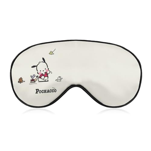 ポチャッコ アイマスク 睡眠アイマスク 目隠し 睡眠用 安眠グッズ 遮光 軽量 通気性 寝る時マス ク昼寝/仮眠/旅行に最適