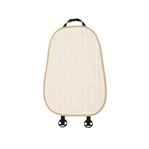 Housse de coussin de voiture de luxe beige confortable et ergonomique