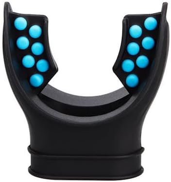 Mouthpiece,Diving Equipment Breathing Tube Accessories Black Purple, tube universal adult scuba level 2 four colours (Black blue,blackpurple,classic black & white,classic black&red) (Black blue)