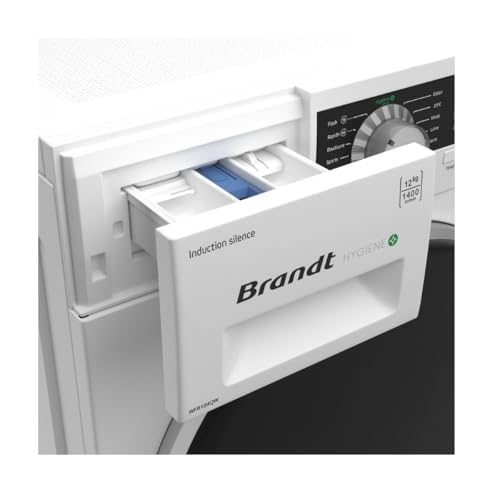 Lave linge hublot BRANDT WFB124QW HYGIENE + - vue 6