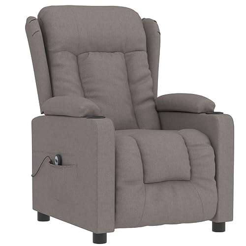 vidaXL Fauteuil Inclinable Électrique, Fauteuil de Relaxation avec Dossier et Repose-Pied, Fauteuil Releveur, Siège de Salle de Séjour Salon Intérieur,...