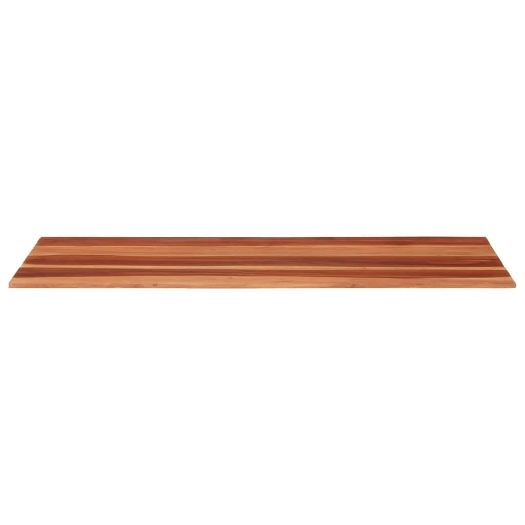 vidaXL Piano in legno massello di acacia ricambio per tavolo da pranzo, 15-16 mm, 60 x 140 cm