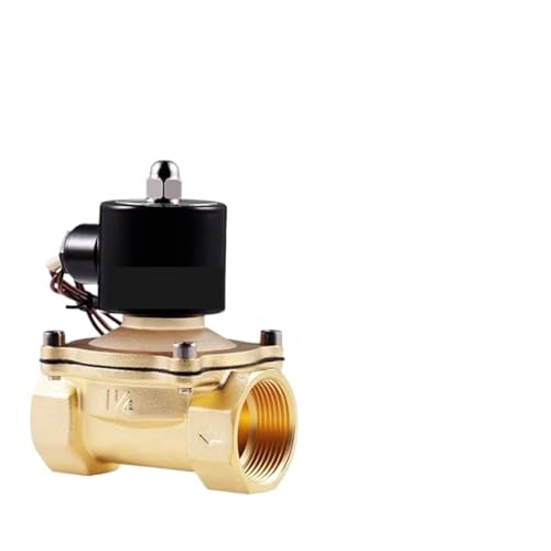 Électrovanne fermée AC220V vanne de régulation en cuivre anti-corrosion DN10